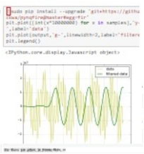 FIR filter example