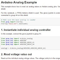 DAC ADC example