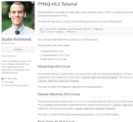 PYNQ HLS Tutorial (Dustin Richmond)